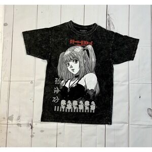 Death Note Misa Tonal Boyfriend Fit Girls T-Shirt Size S Unisex